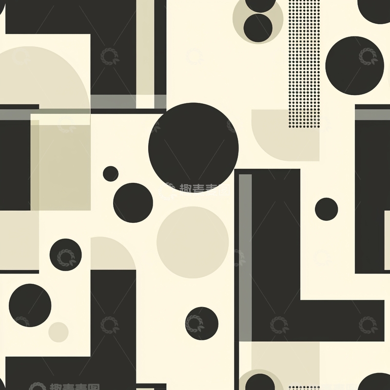 高清大图下载【趣麦麦图】几何图形组合图案