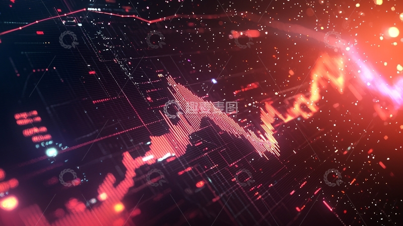 高清大图下载【趣麦麦图】科技感数据流
