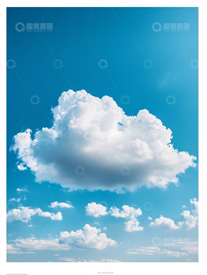 高清大图下载【趣麦麦图】蓝天白云