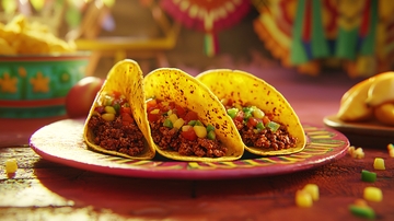 美味墨西哥玉米卷