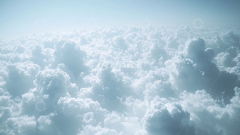高清大图下载【趣麦麦图】蓬松的云层