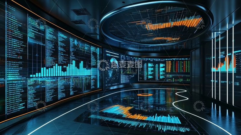 高清大图下载【趣麦麦图】科技感数据中心