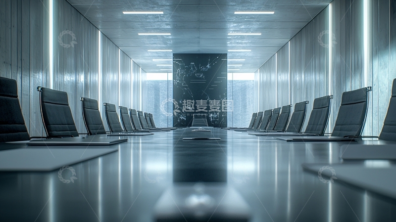 高清大图下载【趣麦麦图】现代化会议室