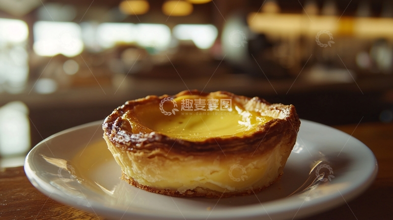 高清大图下载【趣麦麦图】-焦糖蛋挞