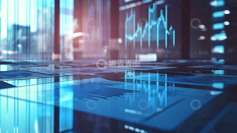 高清大图下载【趣麦麦图】金融数据