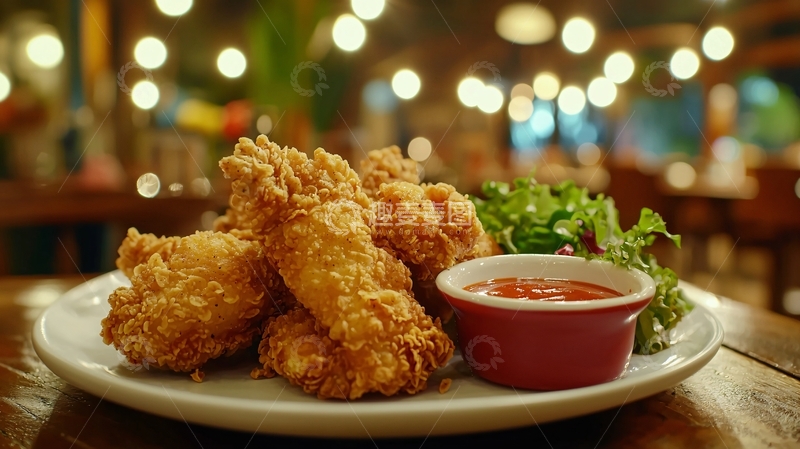 高清大图下载【趣麦麦图】炸鸡块