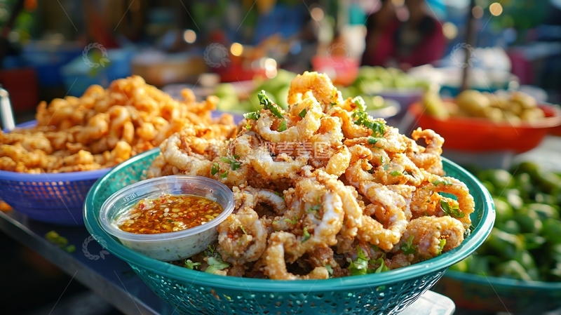 高清大图下载【趣麦麦图】街头小吃