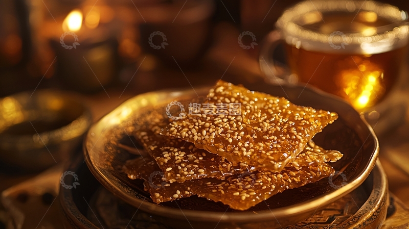 高清大图下载【趣麦麦图】芝麻糖