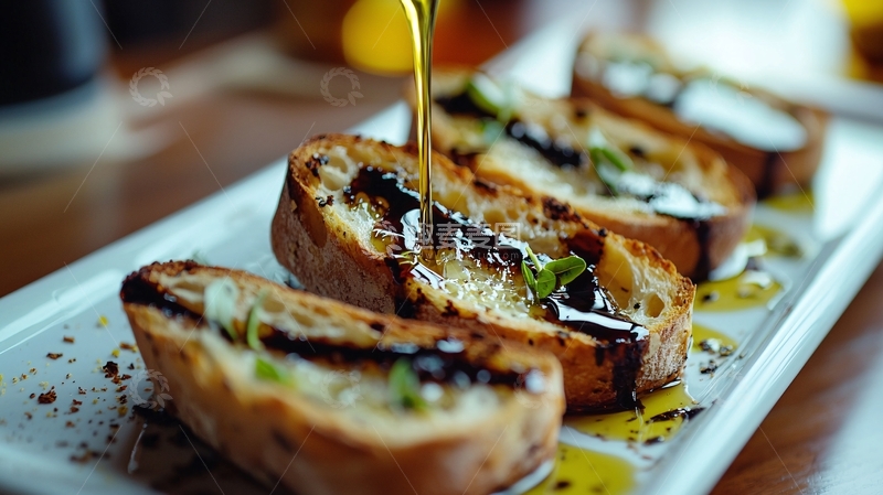 高清大图下载【趣麦麦图】意式烤面包