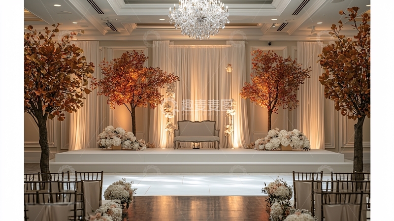 高清大图下载【趣麦麦图】舞台婚礼布置
