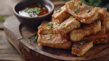 香煎豆腐