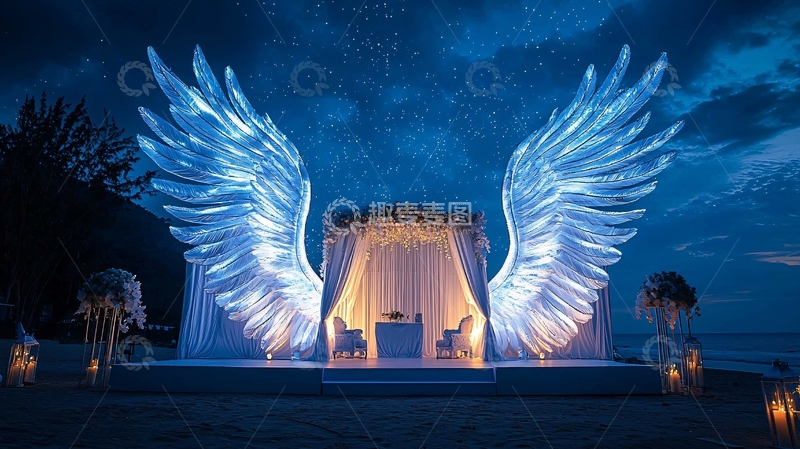 高清大图下载【趣麦麦图】浪漫婚礼场景