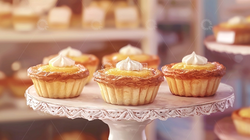 高清大图下载【趣麦麦图】-柠檬挞