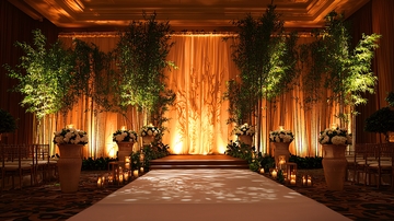 婚礼仪式背景装饰