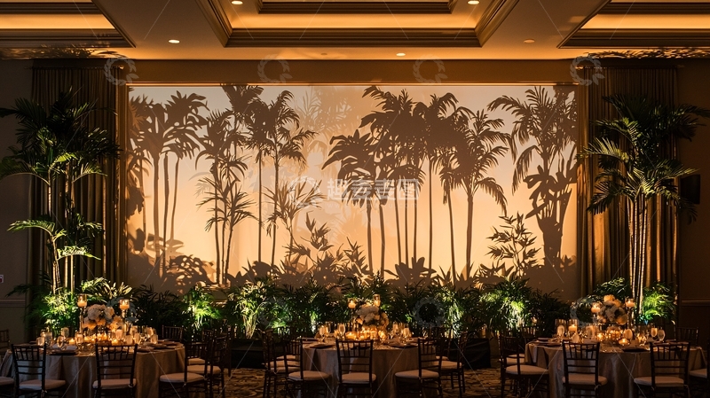 高清大图下载【趣麦麦图】热带雨林主题婚礼