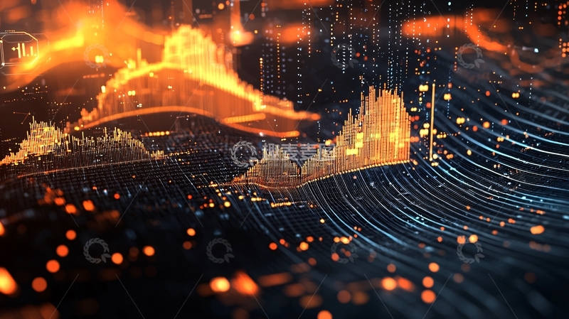 高清大图下载【趣麦麦图】火焰数据流