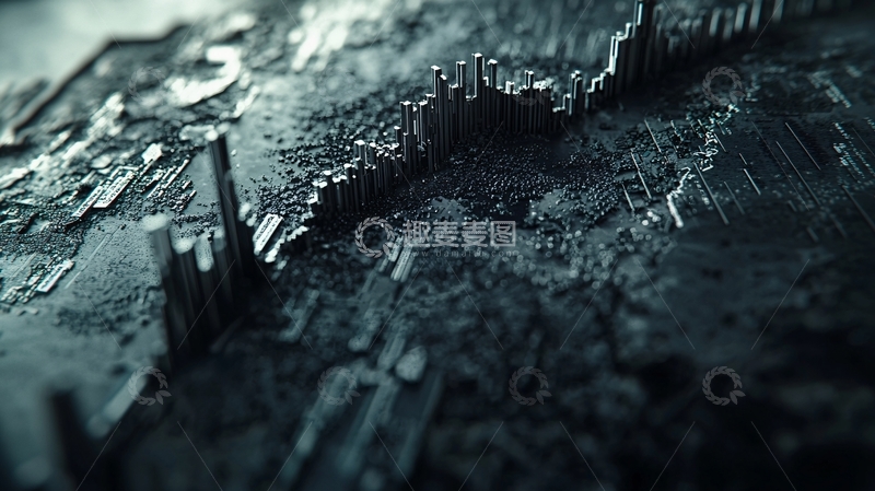 高清大图下载【趣麦麦图】-暗色系金属质感纹理