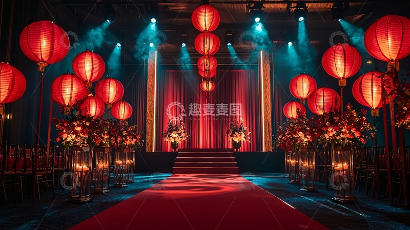 高清大图下载【趣麦麦图】舞台场景