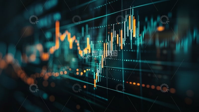 高清大图下载【趣麦麦图】数字金融科技