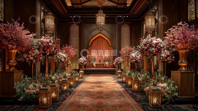 高清大图下载【趣麦麦图】奢华婚礼殿堂