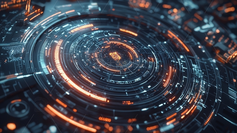 高清大图下载【趣麦麦图】科技感炫酷界面