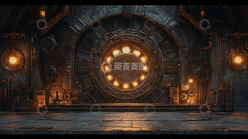 高清大图下载【趣麦麦图】蒸汽朋克风格