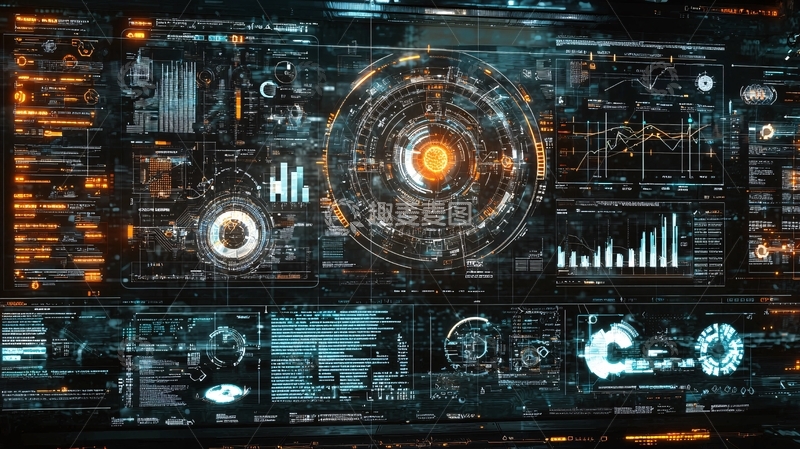 高清大图下载【趣麦麦图】科技感十足的未来界面