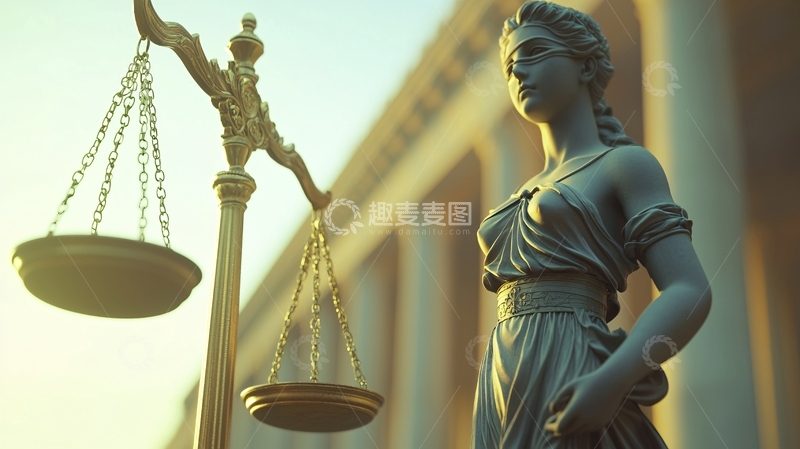 高清大图下载【趣麦麦图】正义女神雕像