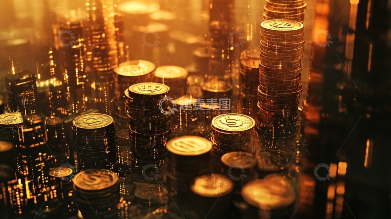 高清大图下载【趣麦麦图】金币城市