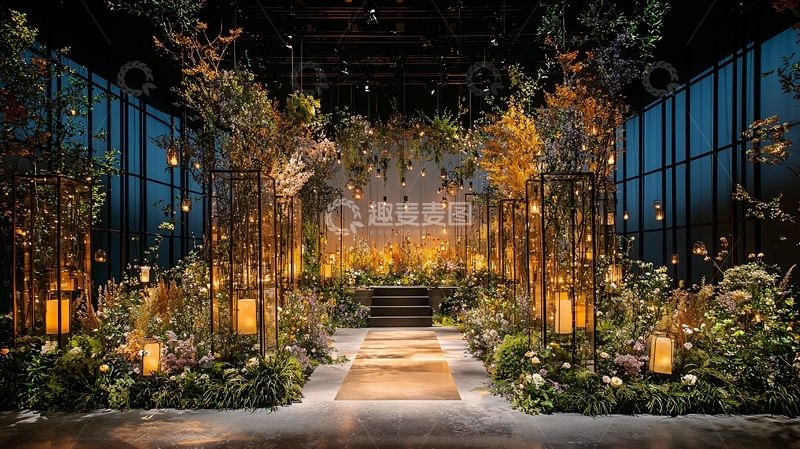 高清大图下载【趣麦麦图】婚礼拱门装饰