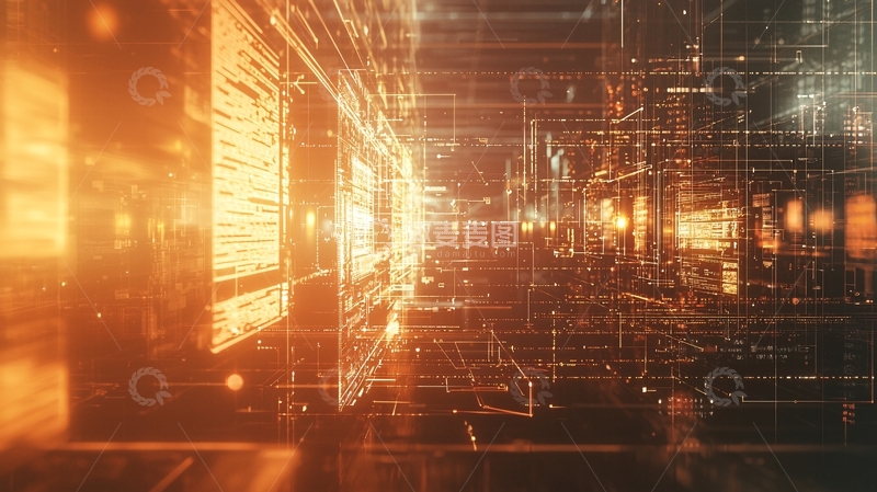 高清大图下载【趣麦麦图】抽象数据流