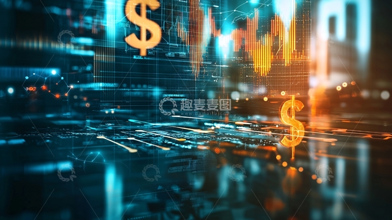 高清大图下载【趣麦麦图】金融科技