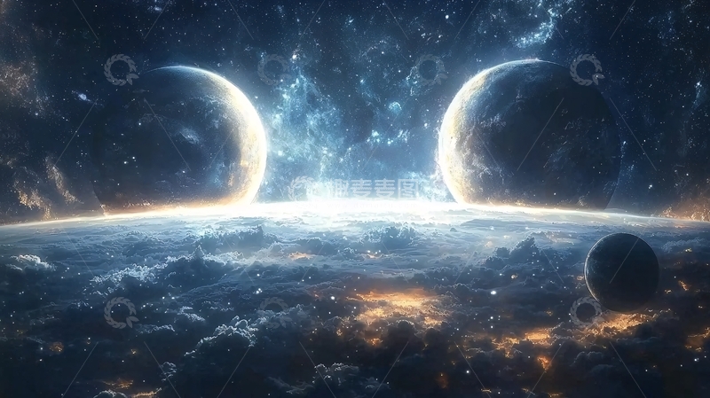 高清大图下载【趣麦麦图】科幻宇宙星空
