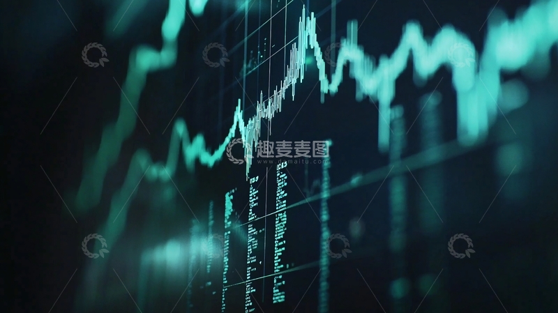高清大图下载【趣麦麦图】动态股票数据图表