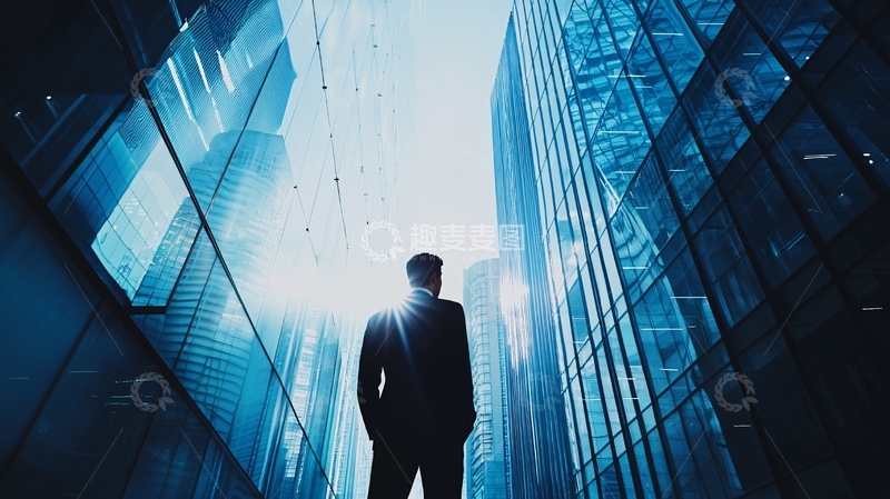 高清大图下载【趣麦麦图】都市商务人士