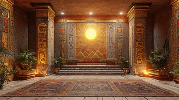 埃及风格的室内设计