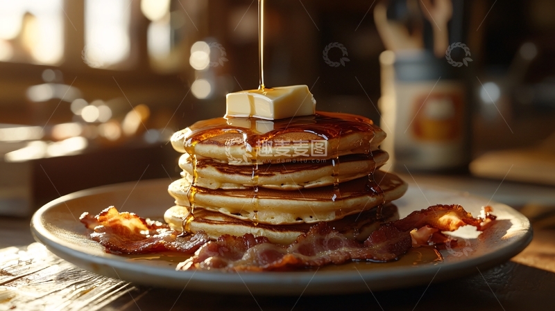 高清大图下载【趣麦麦图】煎饼早餐