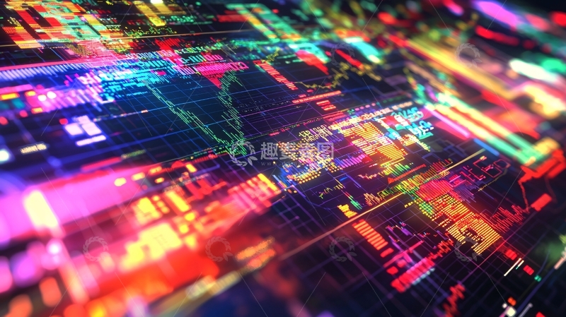 高清大图下载【趣麦麦图】抽象数据流