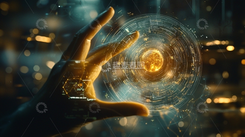 高清大图下载【趣麦麦图】未来科技