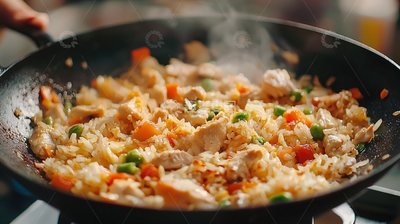 高清大图下载【趣麦麦图】炒饭