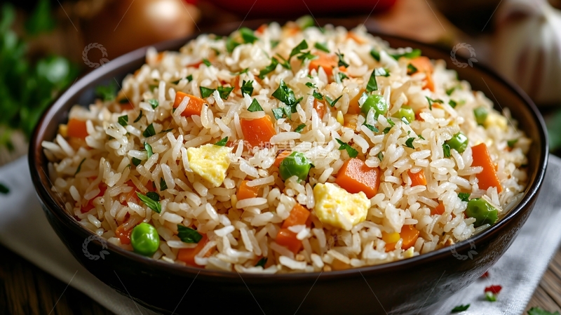高清大图下载【趣麦麦图】色香味俱全的炒饭
