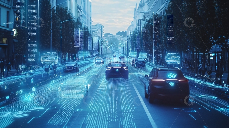 高清大图下载【趣麦麦图】未来城市交通