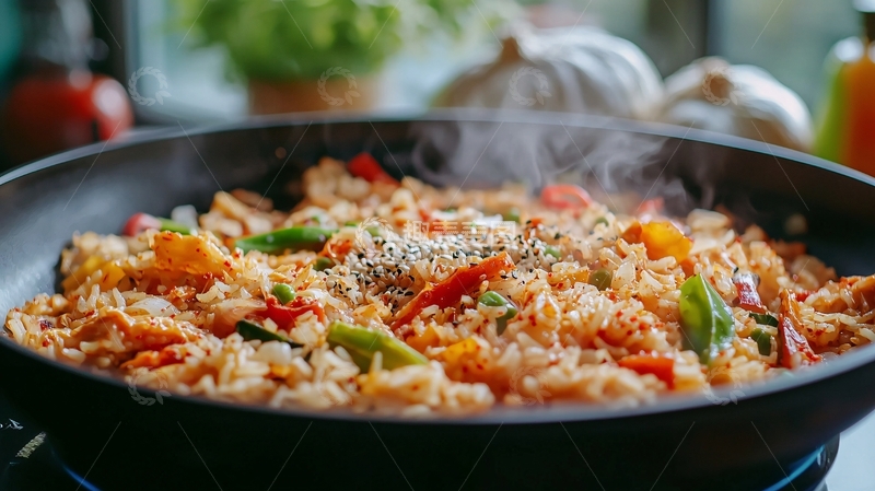 高清大图下载【趣麦麦图】香喷喷的炒饭