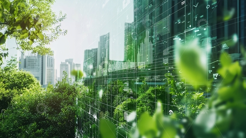 高清大图下载【趣麦麦图】绿色城市