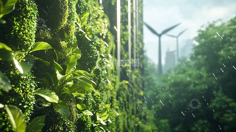 高清大图下载【趣麦麦图】绿植墙