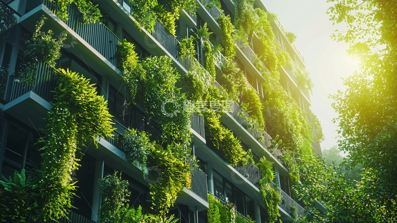 高清大图下载【趣麦麦图】绿色建筑12