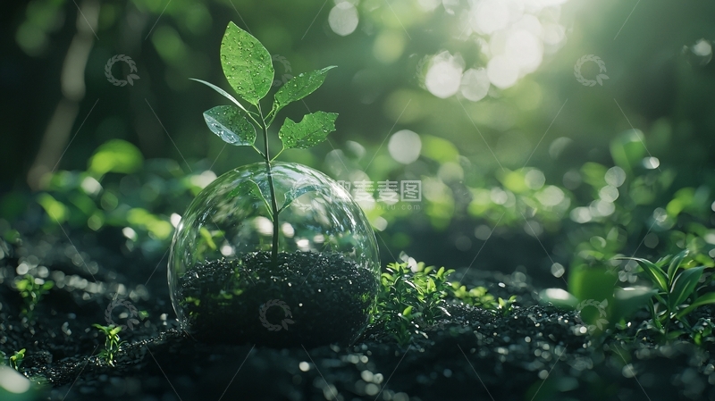 高清大图下载【趣麦麦图】绿色环保