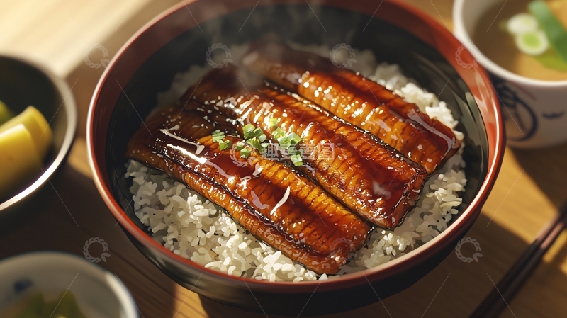 高清大图下载【趣麦麦图】鳗鱼饭