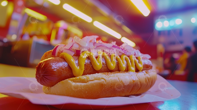 高清大图下载【趣麦麦图】热狗