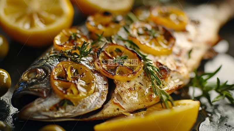 高清大图下载【趣麦麦图】烤鱼